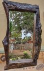 Reclaimed Wood Frame Mirror