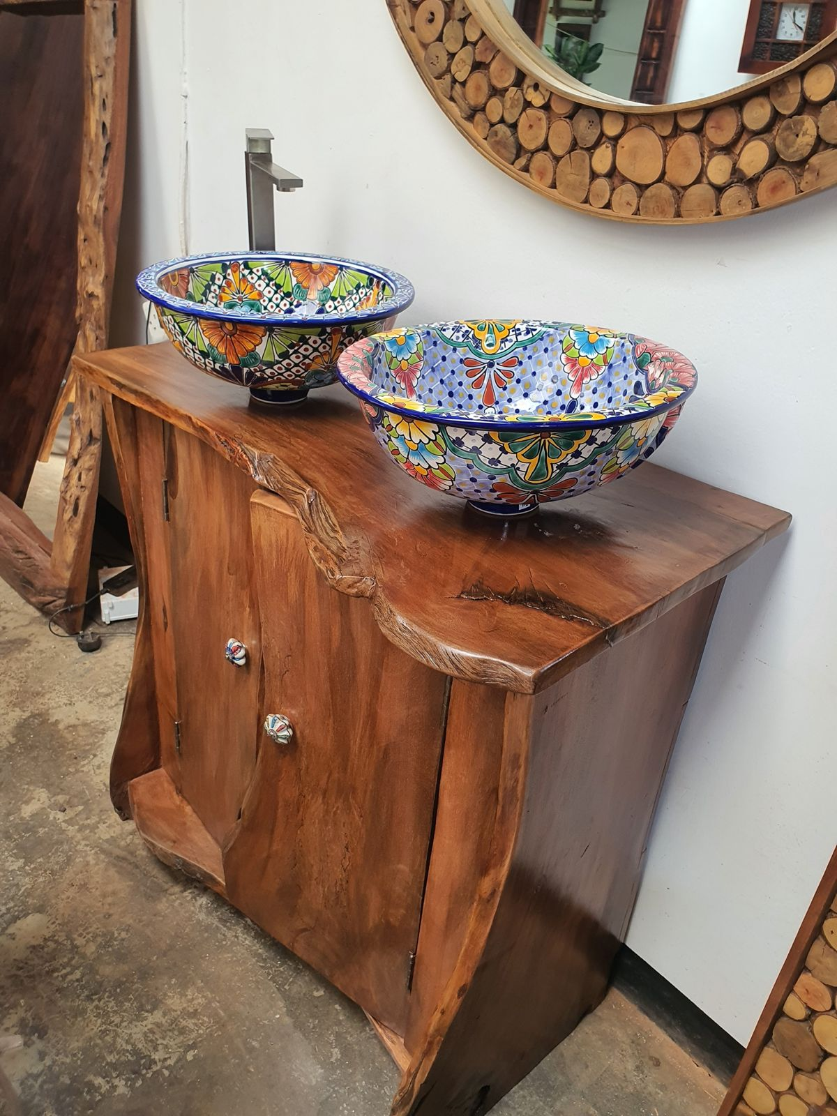 Jambula wood Sink Cabinet