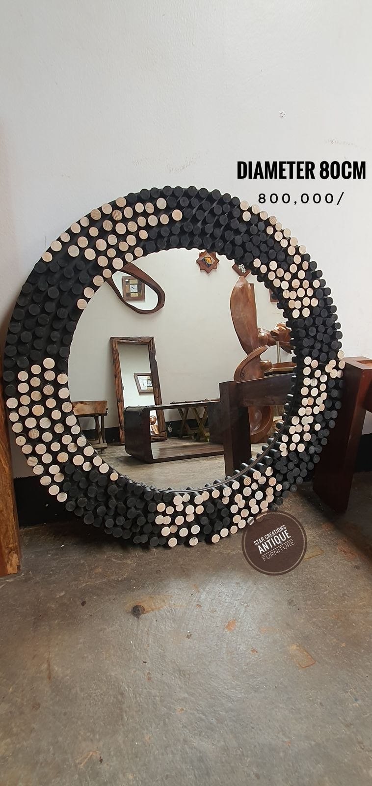 Black Rose Mirror
