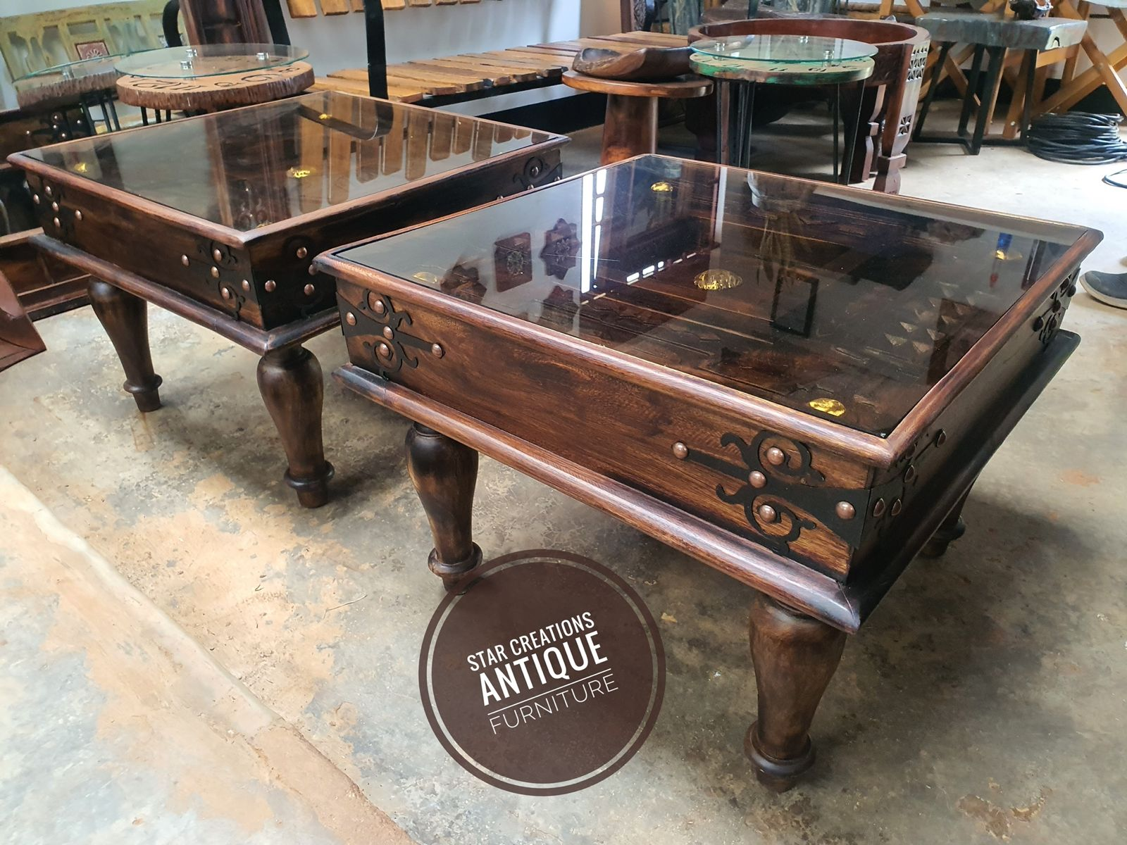 Carved Coffee tables