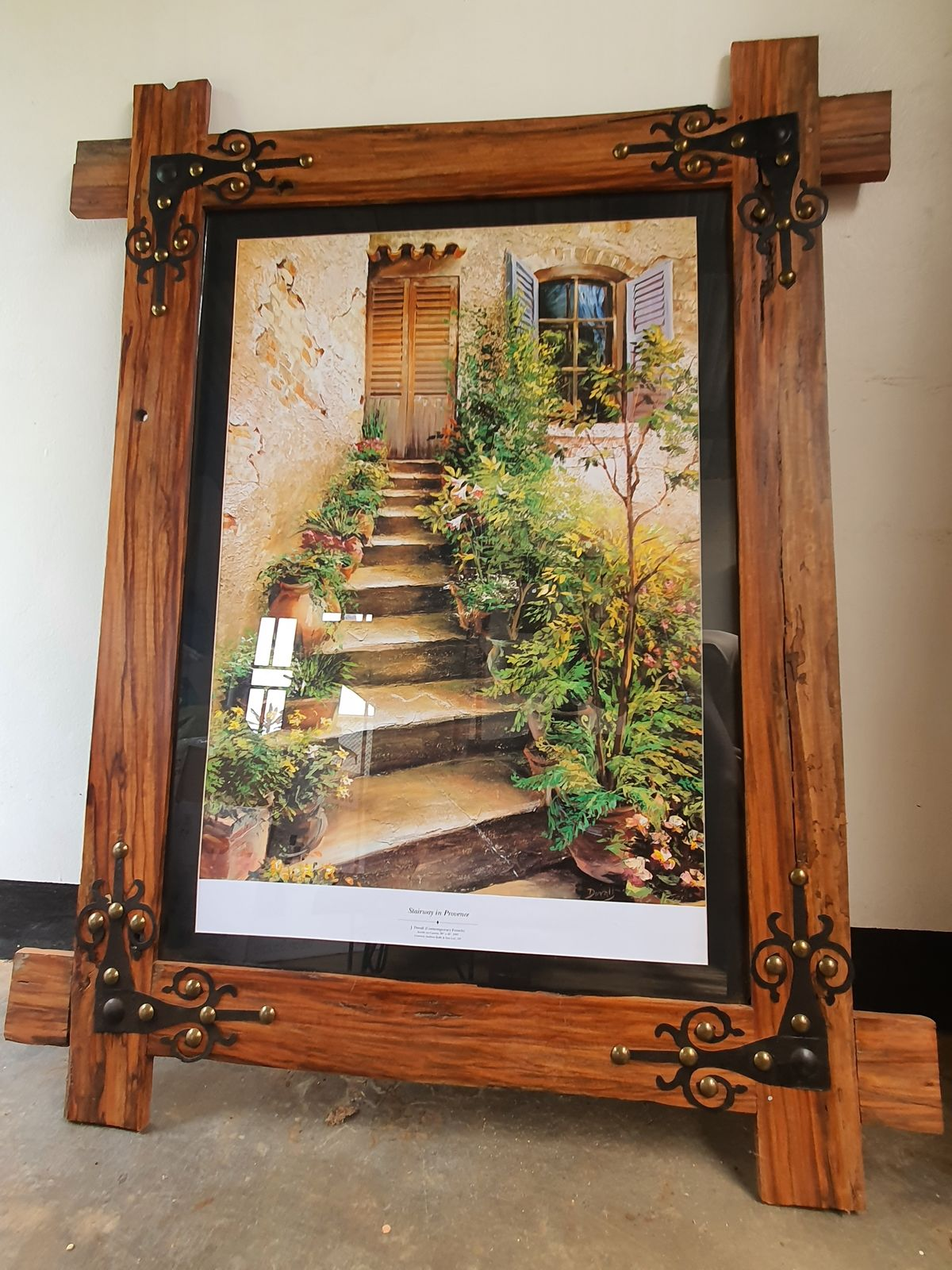 Stairway in Provence Framed Picture